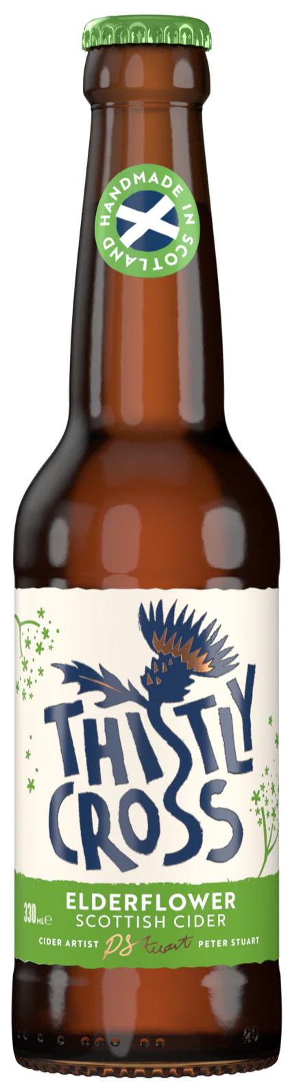 Thistly Cross Elderflower Sparkling Cider 0.33