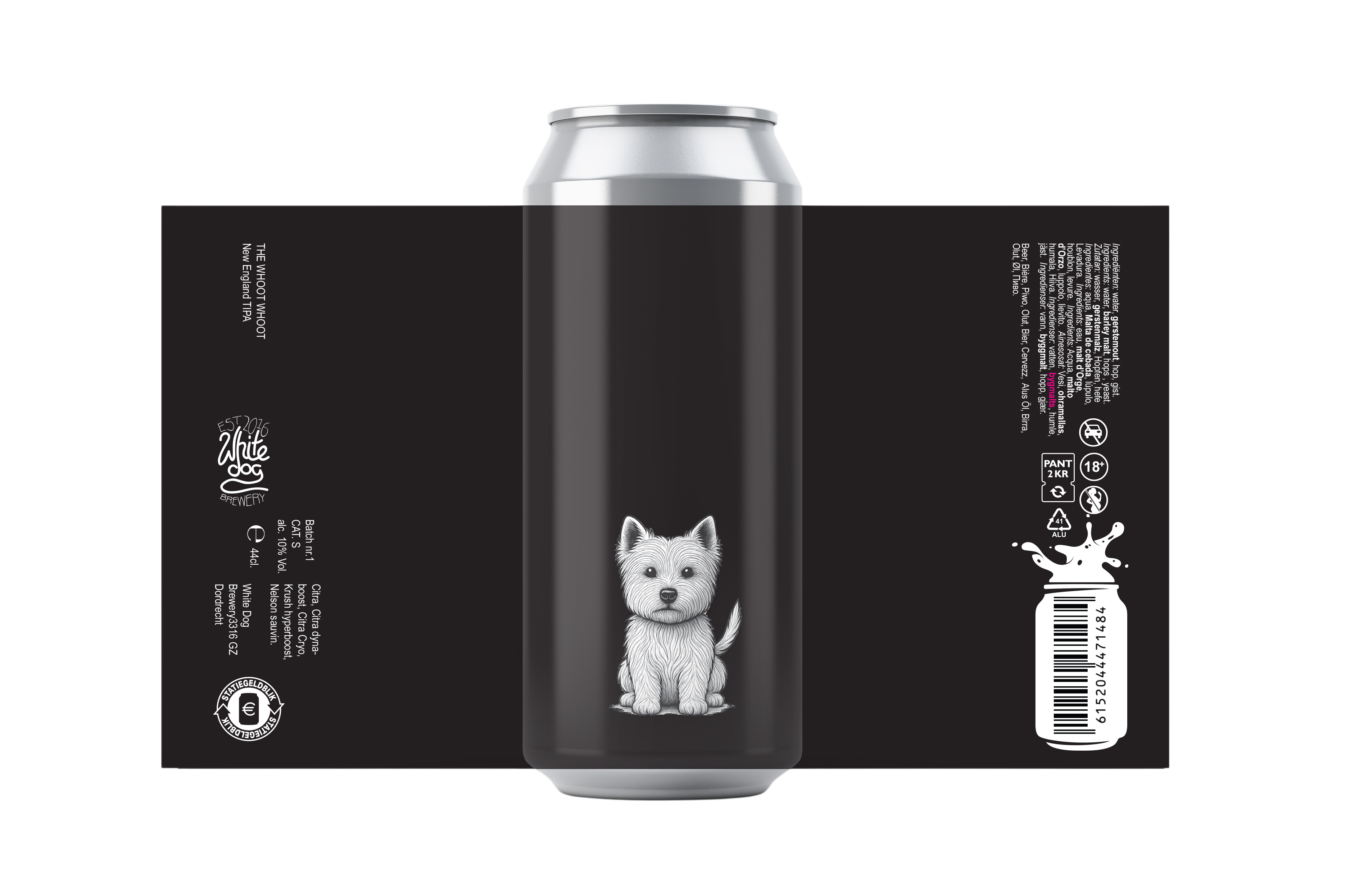 White Dog THE WHOOT WHOOT