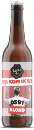 Divisiebier Hier Kom Ik Weg Blond