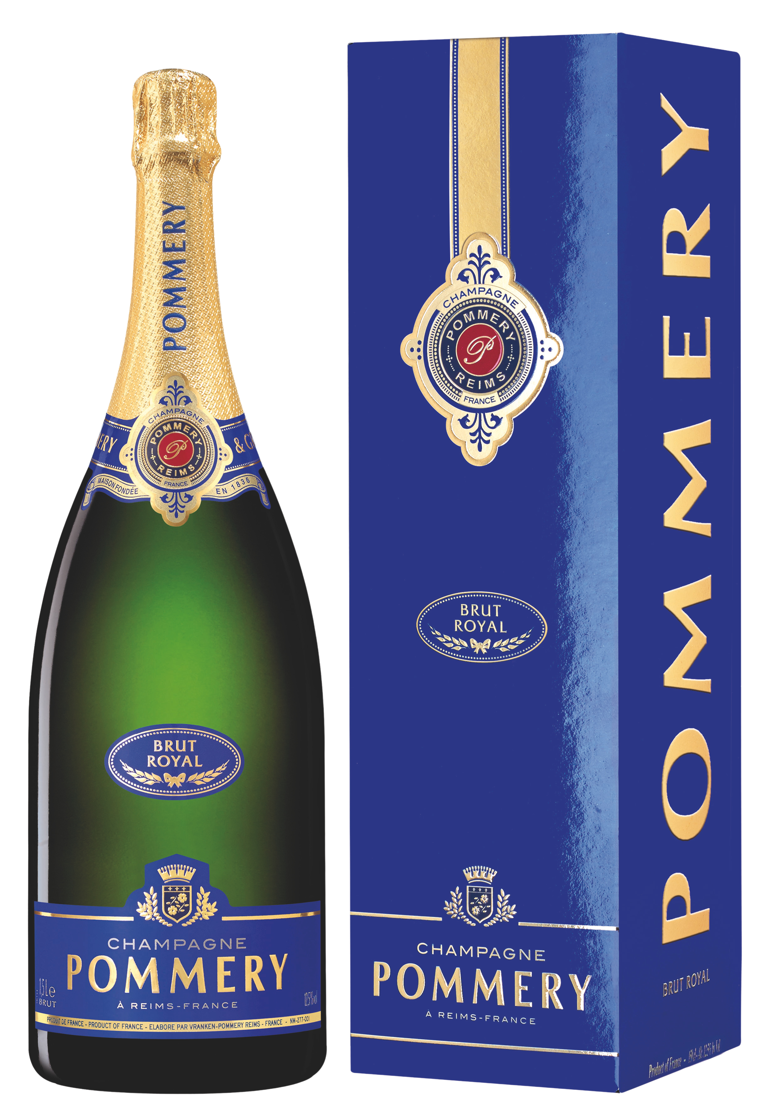 Champagne Pommery Brut Royal Magnum (incl Gift Box)