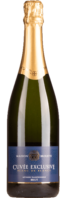 Cuvee Exclusive Brut Blanc de Blancs Vin Mousseux
