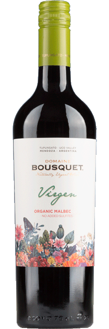 Domaine Bousquet Malbec Virgen (bio & no sulphites added)