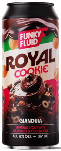 Funky Fluid Royal Cookie: Gianduia