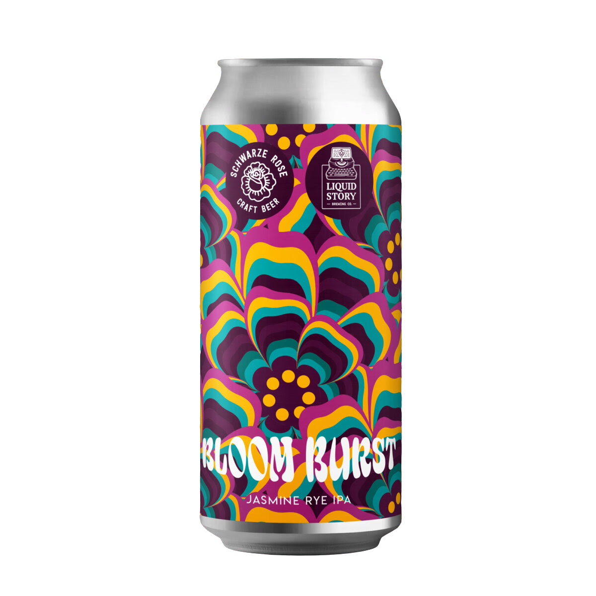 Schwarze Rose Bloom Burst ( Liquid Story Collab)