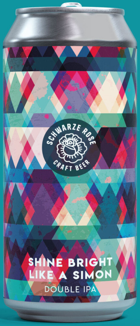 Schwarze Rose Shine Bright Like A Simon