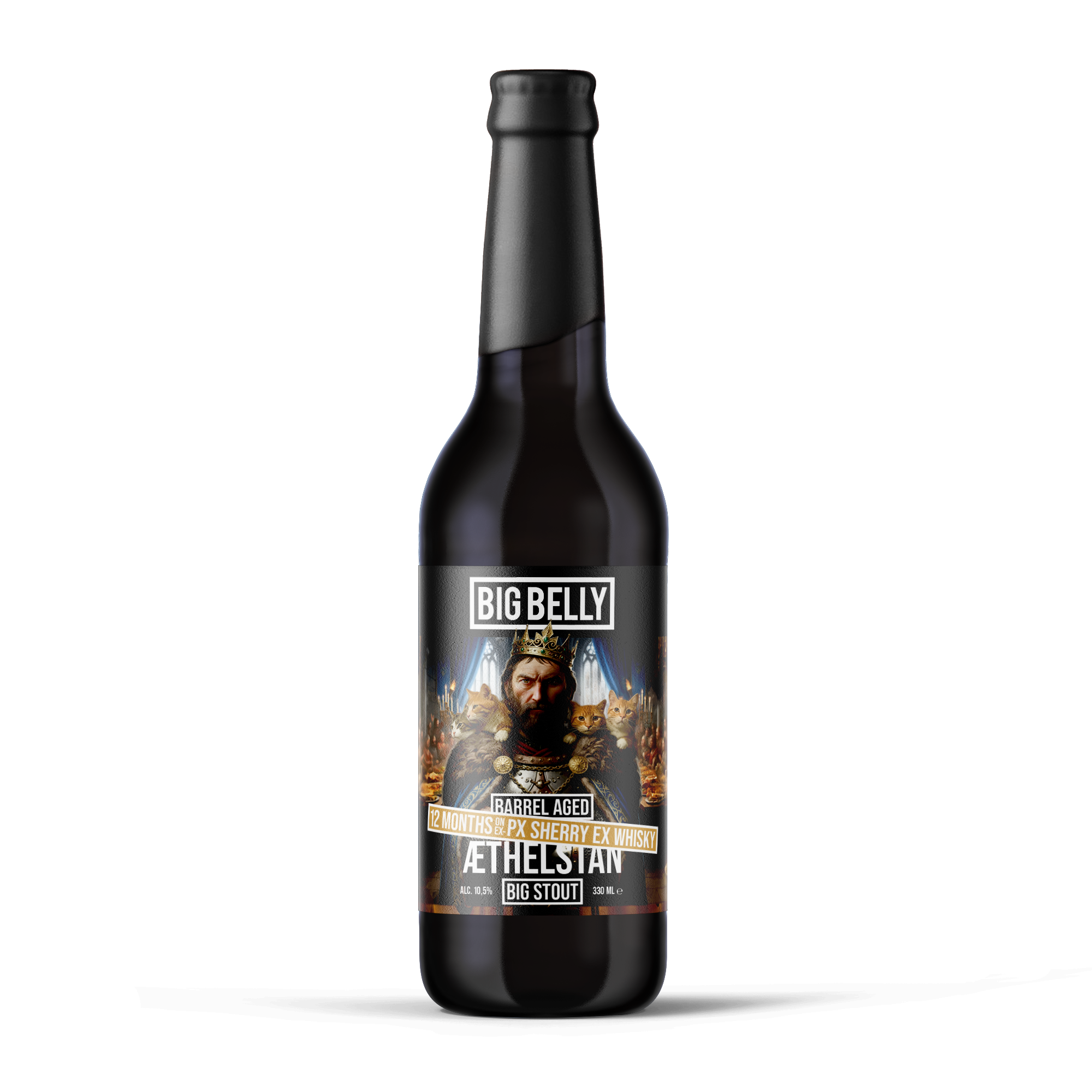 Big Belly ÆTHELSTAN B.A. 2026 - 12 MONTHS ON EX SHERRY WHISKEY BARRELS