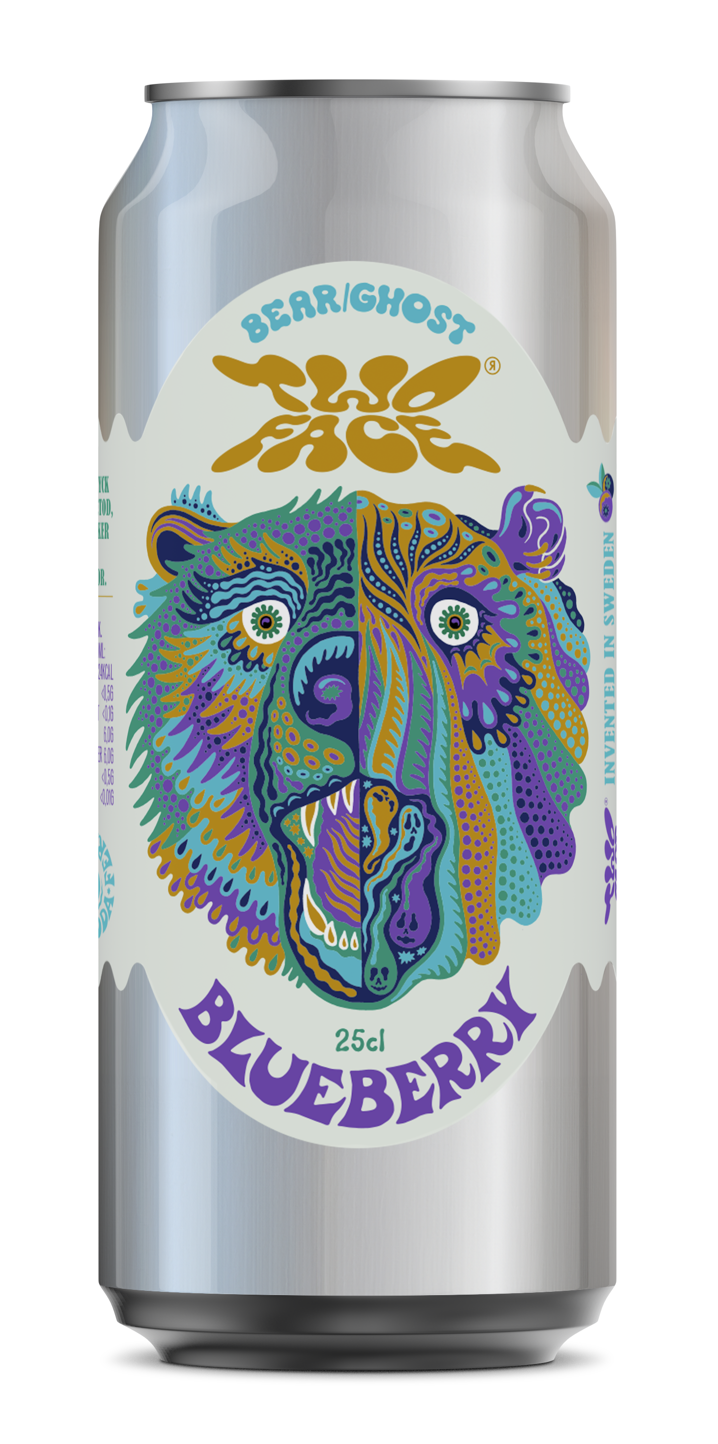 Two Face Brew Blueberry Soda Non Alc