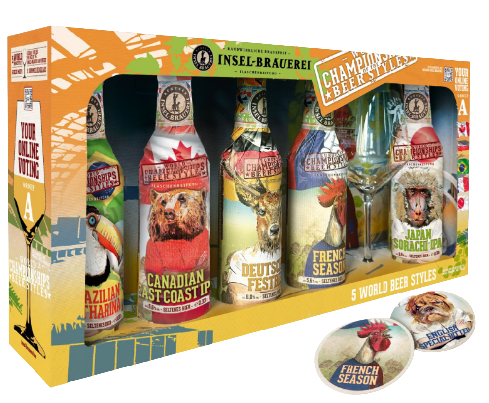 Insel Insel WK-box + glas Poule A