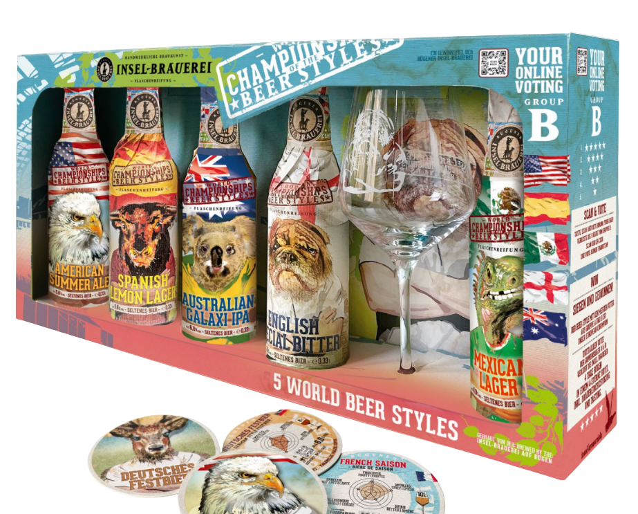 Insel Insel WK-box + glas Poule B