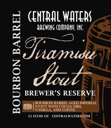 Central Waters Tiramisu Stout - Brewer's Reserve