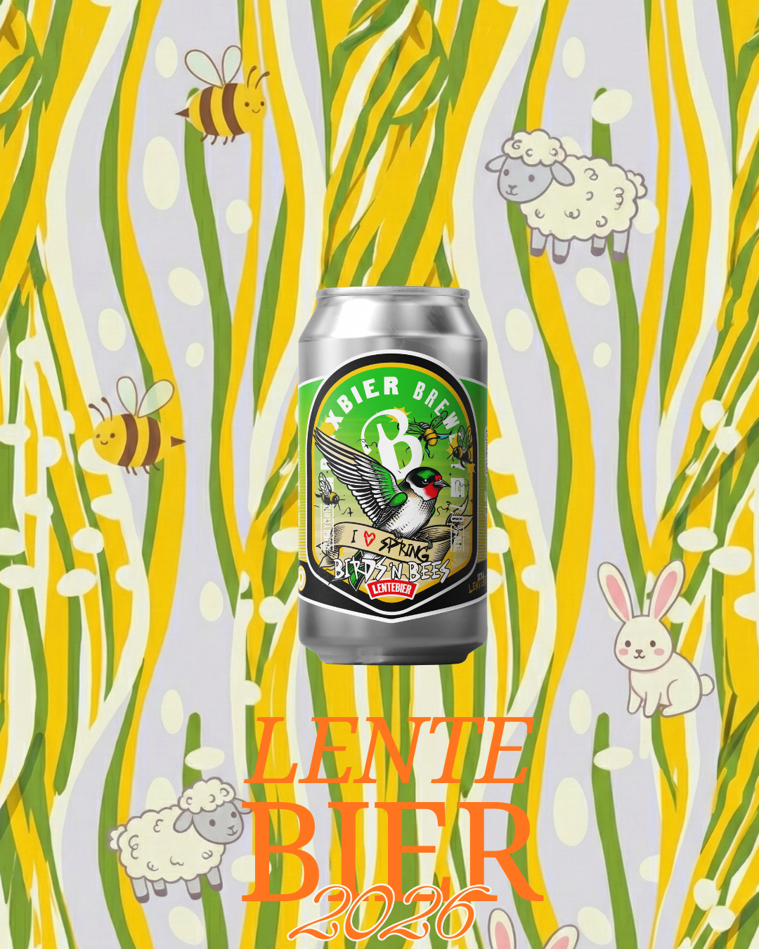 Baxbier Birds 'n Bees Lentebier 2026