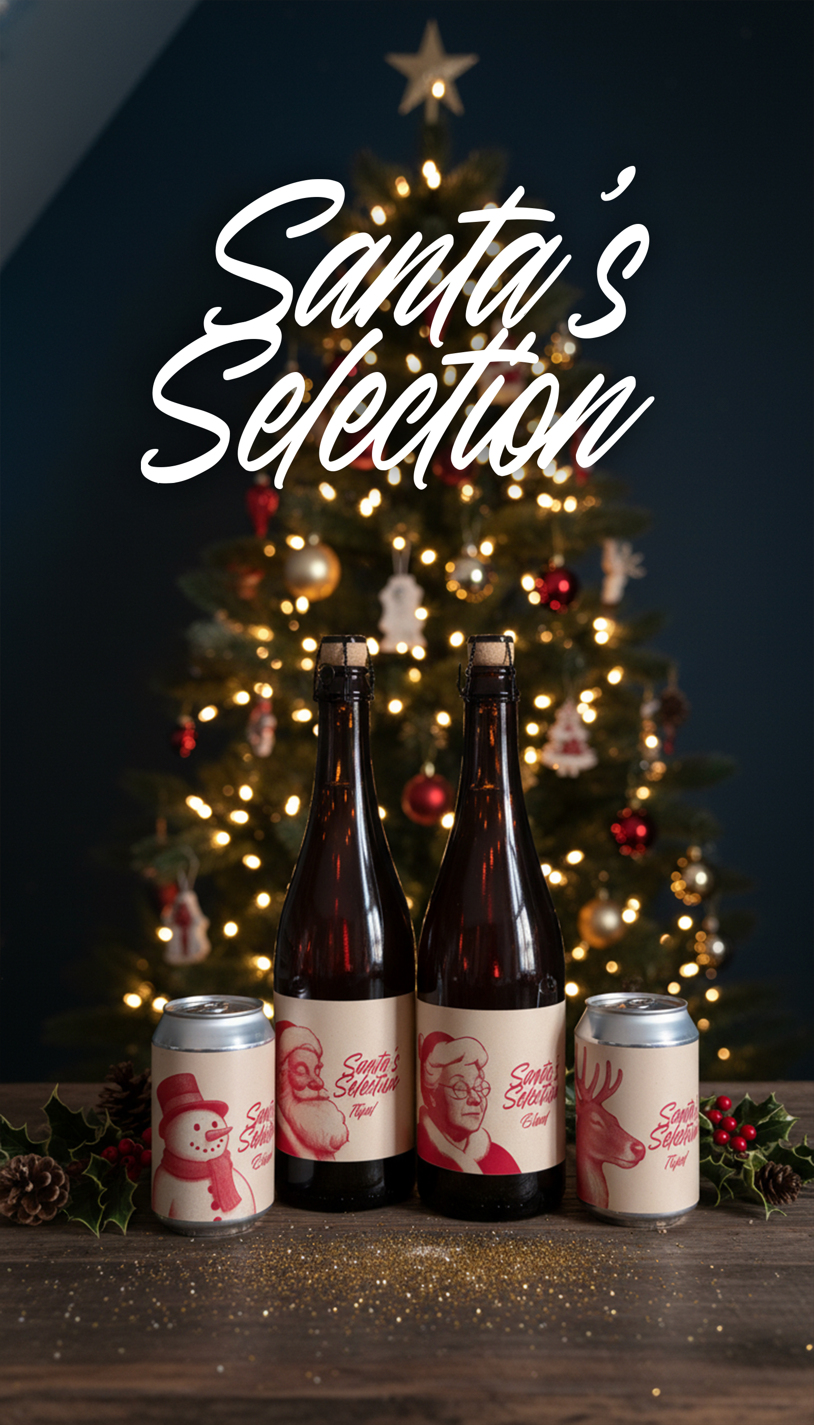 Santa’s Selection Snowman