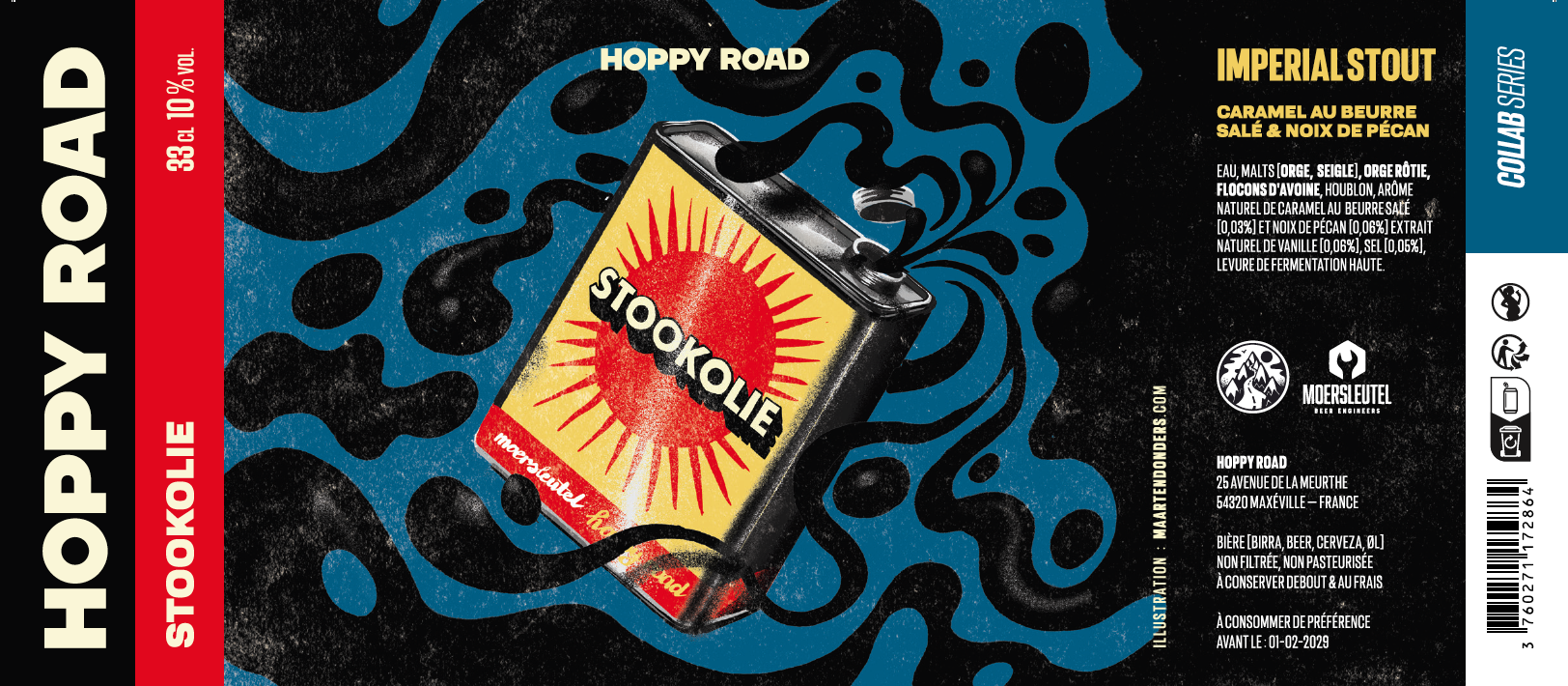 Hoppy Road Stookolie Imp Pastry (collab Moersleutel)