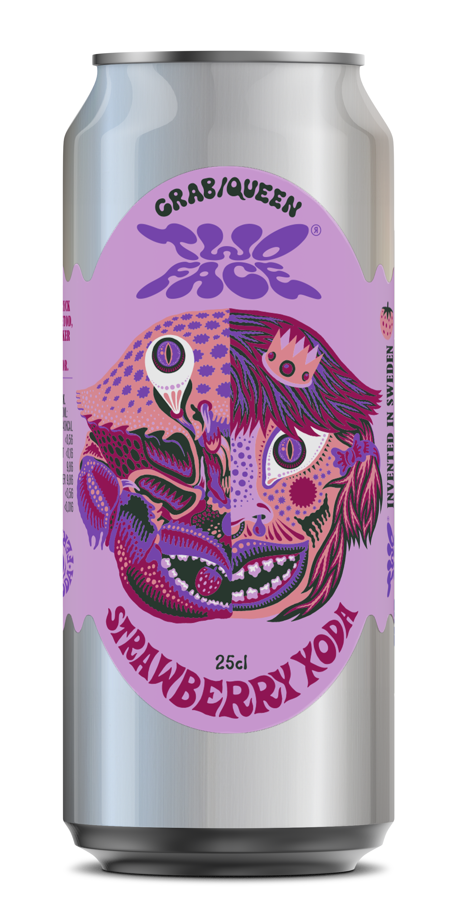 Two Face Brew Strawberry Xoda Non Alc