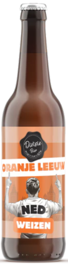 Divisiebier Oranje Leeuw Weizen