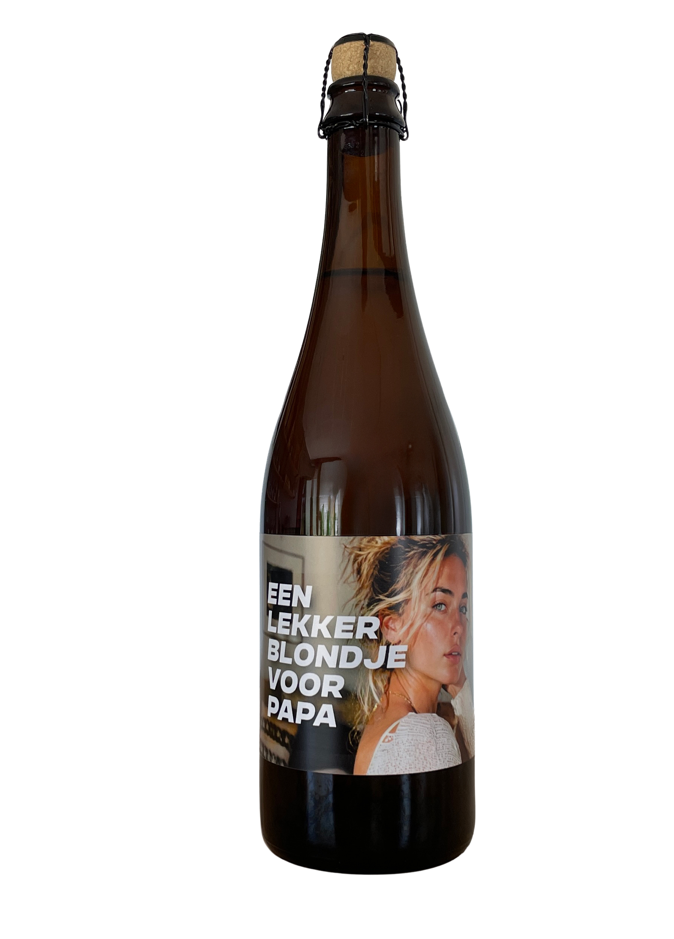 Een lekker blondje voor Papa