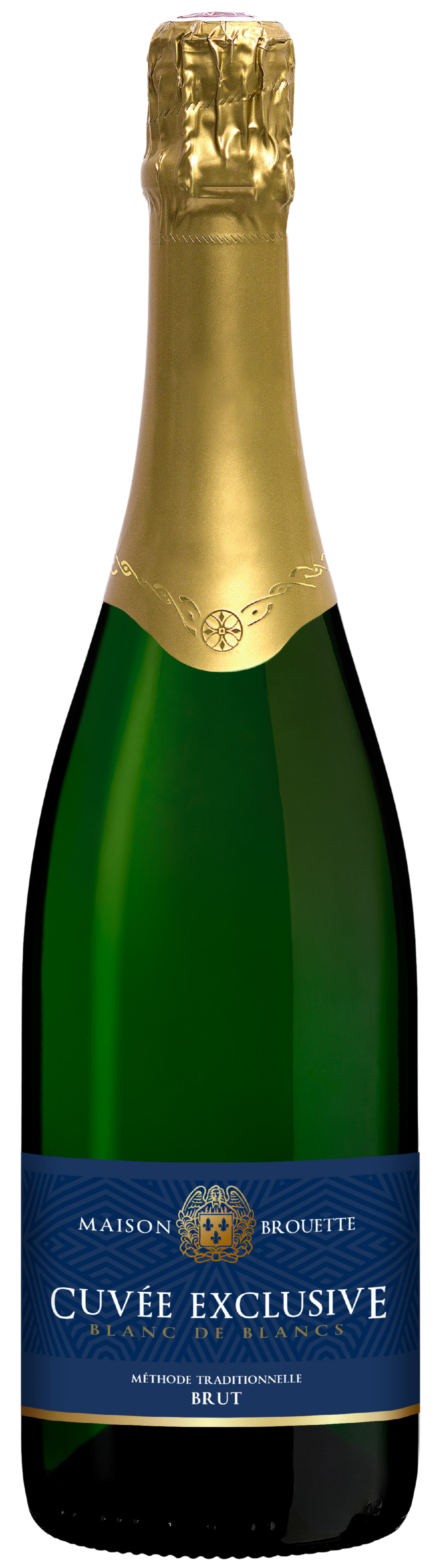 Cuvee Exclusive Brut Blanc de Blancs Vin Mousseux