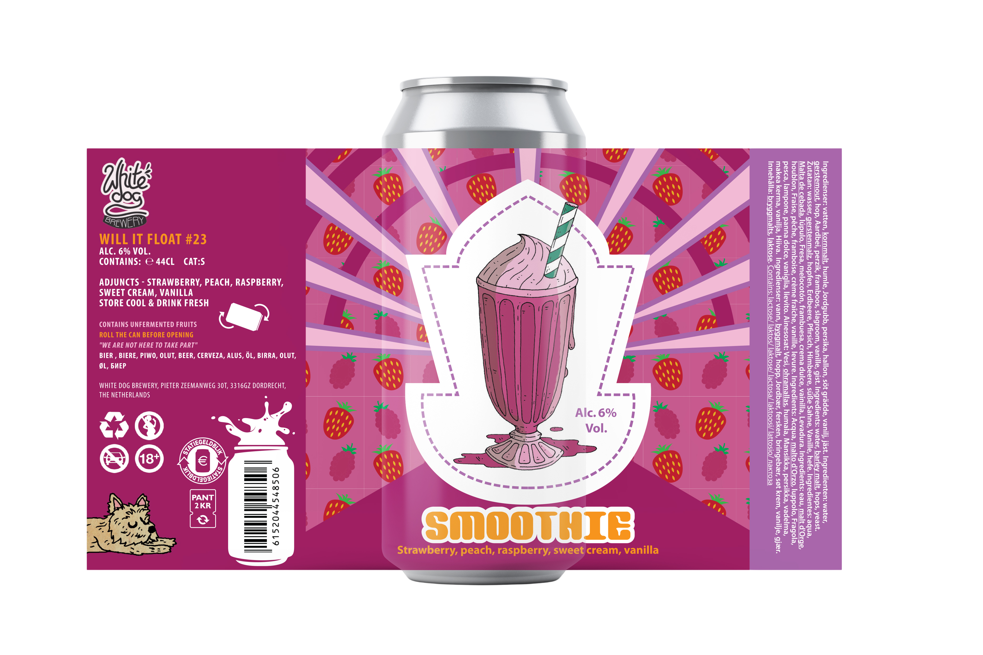 White Dog Will It Float 23