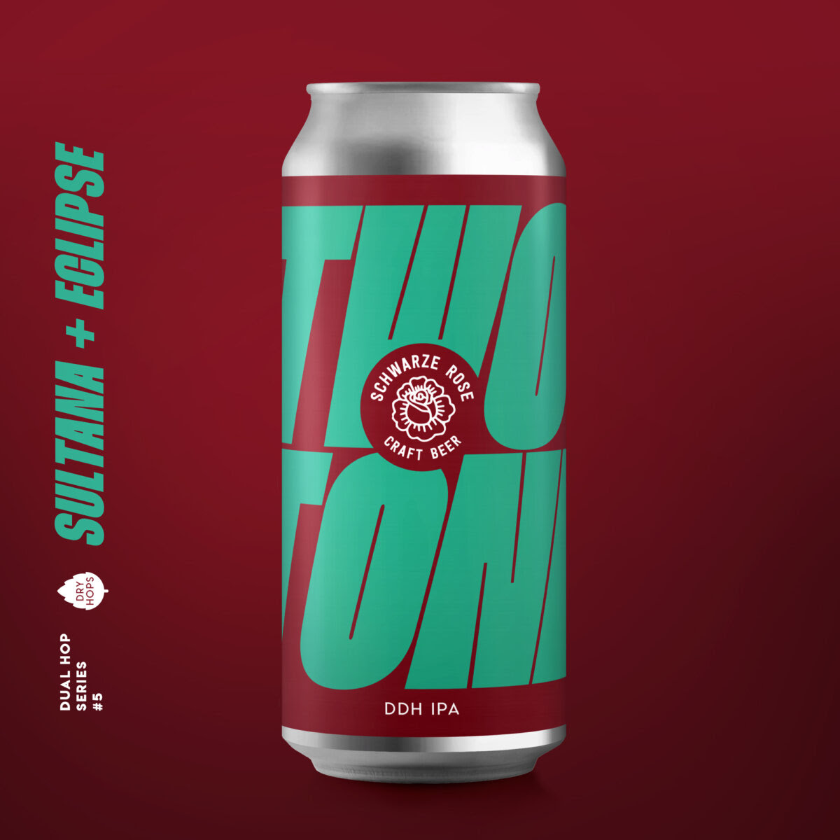 Schwarze Rose Two Tone #5