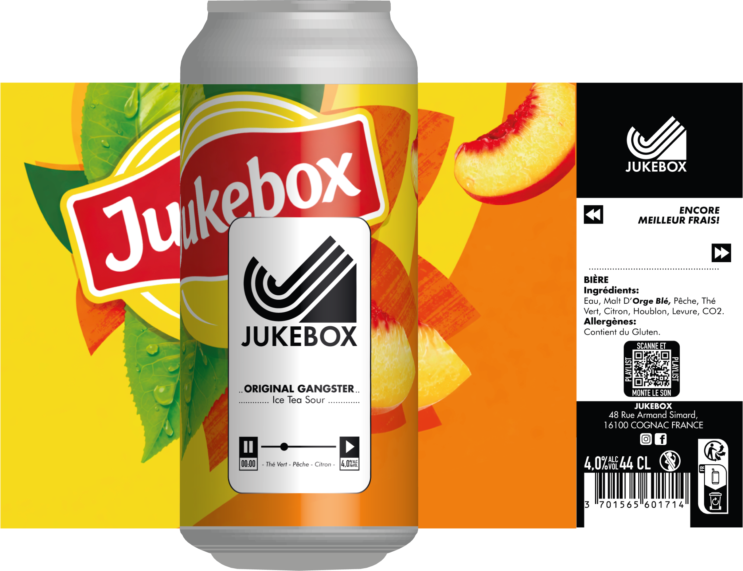 Brasserie Jukebox Original Gangster